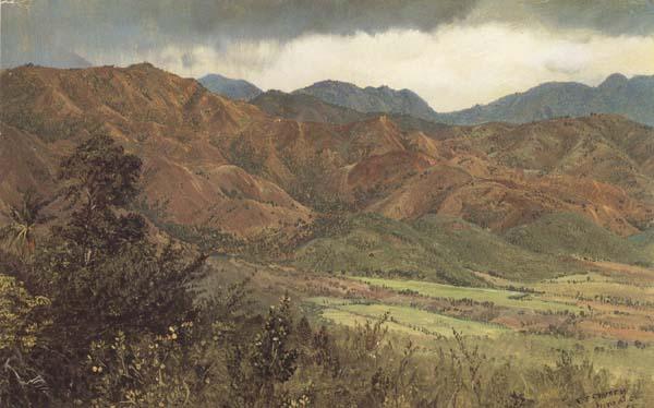 Frederic E.Church Red Hills near Kingston,Jamaica Germany oil painting art